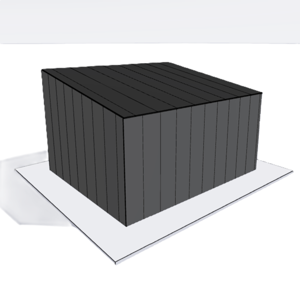 "Complete 20x24 steel building kit for easy construction"