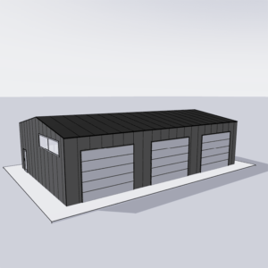 Durable 30x50 steel building kit for easy construction
