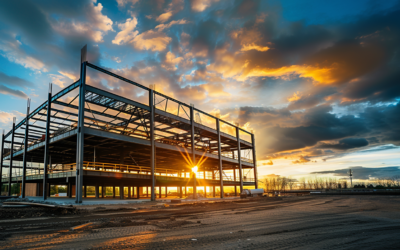 Professional steel building installation in Manitoba